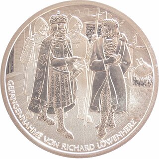 10 Euro Gedenkmünzen Österreich Silber 2002-2011 in PP