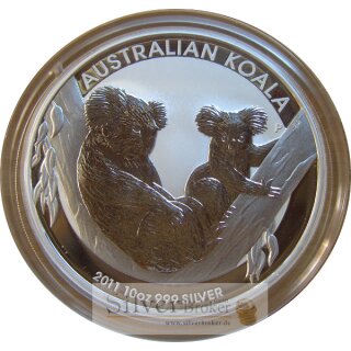10 Unzen Australien Koala 2011 gekapselt