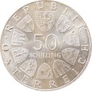 ca. 1 KG Feinsilber in Gedenkm 25,50,100 Schilling 2. Wahl