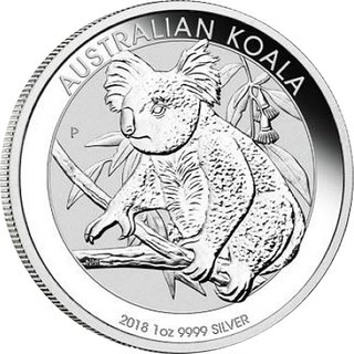1 Unze Australien Koala 2018 gekapselt