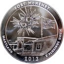 5 Unzen USA Maryland America the beautiful Fort McHenry 2013