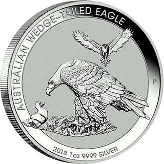 1 Unze Australien Wedge Tailed Eagle 2018