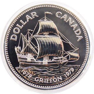 ca. 1/2 KG Feinsilber in Gedenkmünzen zu 1 Dollar Kanada (500er Silber)