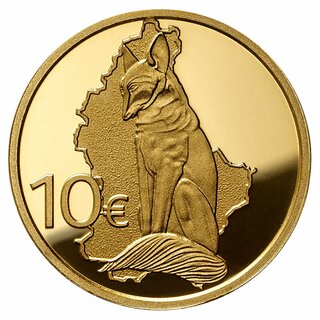 1/10 Unze Gold 10 Euro Luxemburg Rénert 2011