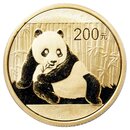 1/2 Unze Gold China Panda 2015 in Original-Folie