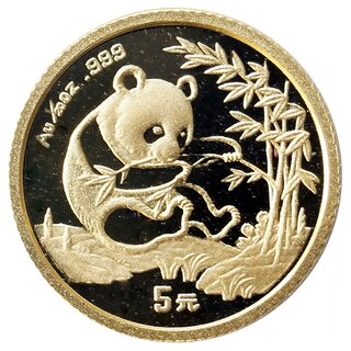 1/20 Unze Gold China Panda 1994
