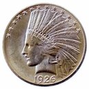 10 Dollar Gold Indian Head USA Eagle div