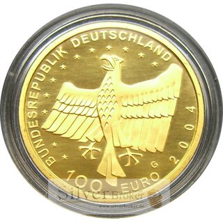 100 Euro Gold Deutschland 2004 Bamberg