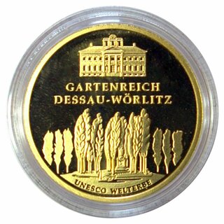 100 Euro Gold Deutschland 2013 Dessau-Wörlitz ohne Zertifikat