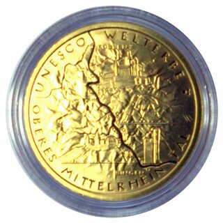 100 Euro Gold Deutschland 2015 Oberes Mittelrheintal ohne Zertifikat