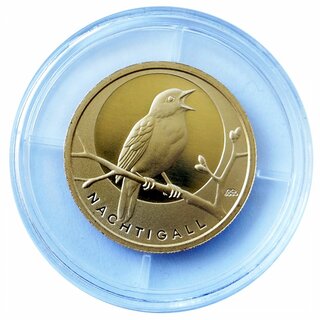 20 Euro Deutschland 1/8 Oz Gold 2016 Heimische Vögel Nachtigall
