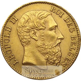 20 Franc Gold Frankreich/Belgien div