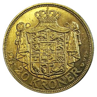 20 Kronen Gold Dänemark