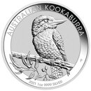 1 Unze Australien Kookaburra 2021 gekapselt