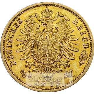 20 Mark Gold Preussen Wilhelm I