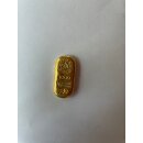 50 g gegossener Goldbarren ARGOR CHIASSO - Schweiz Nr. 888