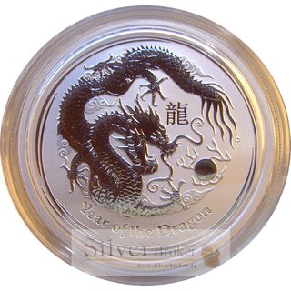 1 KG Australien Lunar II Drache 2012 gekapselt