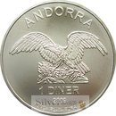 1 Unze Andorra Eagle 2008