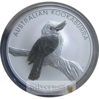 1 Unze Australien Kookaburra 2010 gekapselt