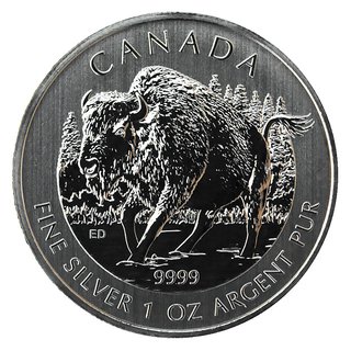 1 Unze Kanada Bison 2013