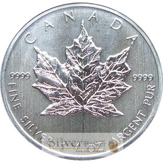 1 Unze Maple Leaf 1991