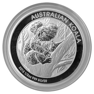 1/2 Unze Australien Koala 2013 gekapselt