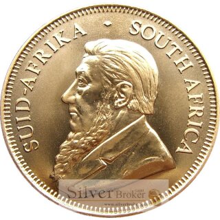 1 Unze Gold Krügerrand Südafrika 1967 PL Proof-Like erster Jahrgang