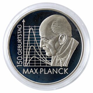 10 Euro Deutschland 2008 150. Geburtstag Max Planck PP